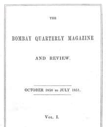 Bombay Quarterly Magazine and Review