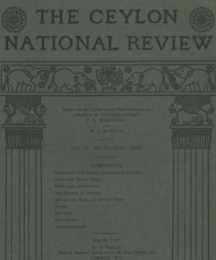 Ceylon National Review