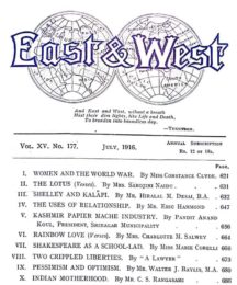 East & West (Simla)
