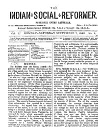 Indian Social Reformer