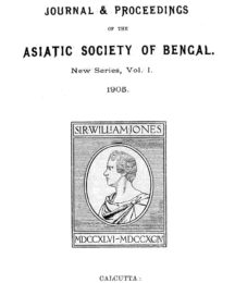 Journal and Proceedings of the Asiatic Society of Bengal