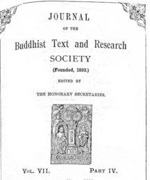 Journal of the Buddhist Text and Research Society