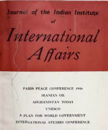 Journal of the Indian Institute of International Affairs