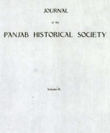 Journal of the Panjab Historical Society