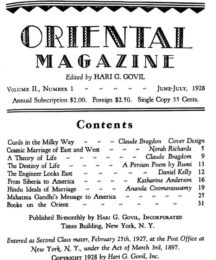 Oriental Magazine