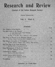 Research and Review