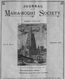 Journal of the Maha-Bodhi Society