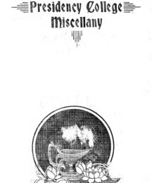 Presidency College Miscellany