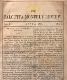 Calcutta Monthly Review