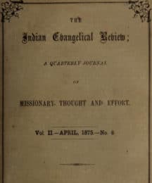 Indian Evangelical Review