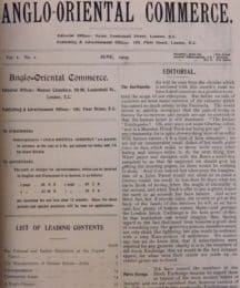 Anglo-Oriental Commerce