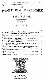 Indian Journal of Art, Science and Manufacture