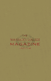 Maharaja’s College Magazine