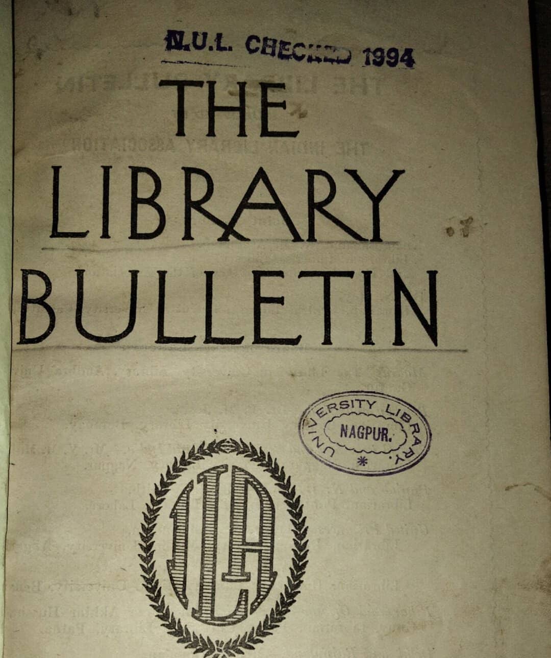 Library Bulletin