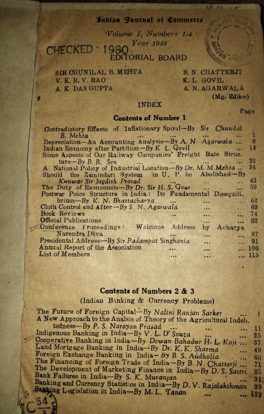 Indian Journal of Commerce